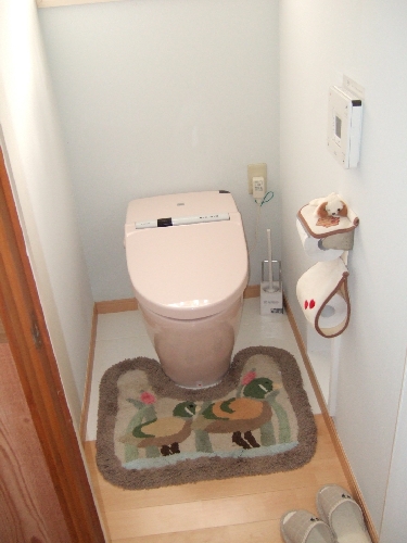 秦野市　塗替え　無垢　床　塗装　キッチン　トイレ